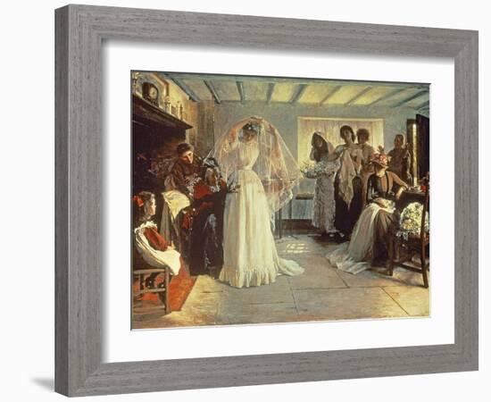 The Wedding Morning, 1892-John Henry Frederick Bacon-Framed Giclee Print