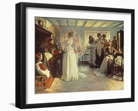 The Wedding Morning, 1892-John Henry Frederick Bacon-Framed Giclee Print