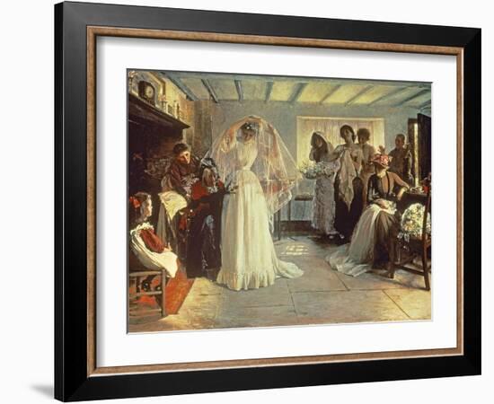 The Wedding Morning, 1892-John Henry Frederick Bacon-Framed Giclee Print