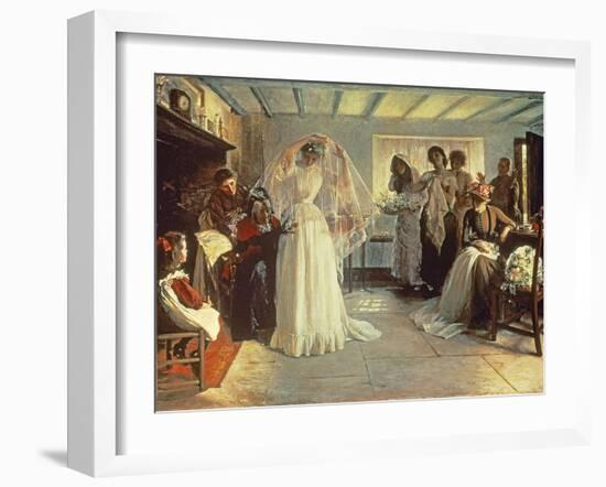 The Wedding Morning, 1892-John Henry Frederick Bacon-Framed Giclee Print