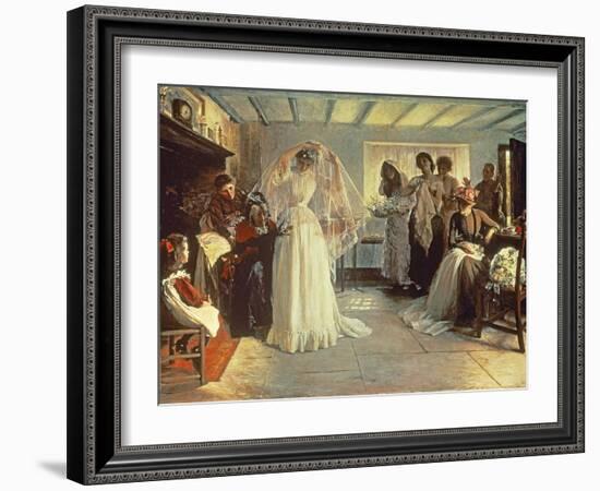 The Wedding Morning, 1892-John Henry Frederick Bacon-Framed Giclee Print