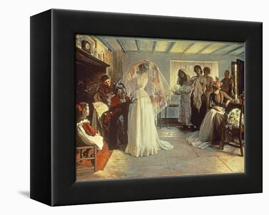 The Wedding Morning, 1892-John Henry Frederick Bacon-Framed Premier Image Canvas