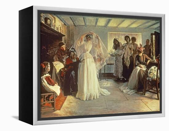 The Wedding Morning, 1892-John Henry Frederick Bacon-Framed Premier Image Canvas