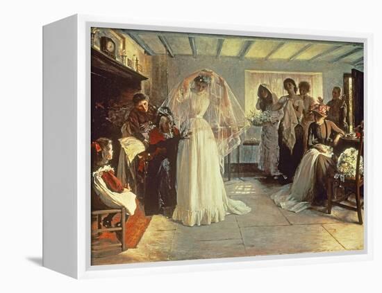 The Wedding Morning, 1892-John Henry Frederick Bacon-Framed Premier Image Canvas