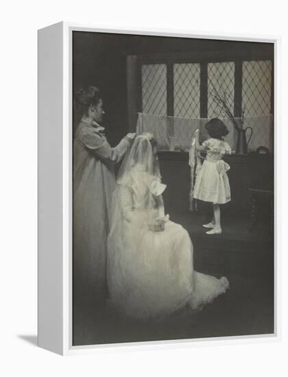 The Wedding: of Gertrude Kasebier O'Malley, 1899-Eugene Atget-Framed Premier Image Canvas