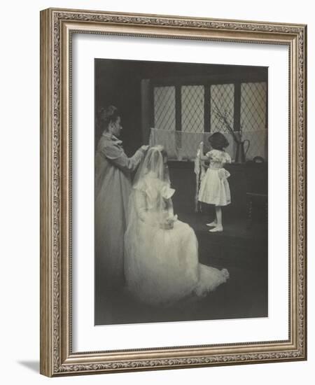 The Wedding: of Gertrude Kasebier O'Malley, 1899-Eugene Atget-Framed Giclee Print