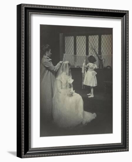 The Wedding: of Gertrude Kasebier O'Malley, 1899-Eugene Atget-Framed Giclee Print