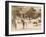 The Wedding of Mr. Edwin Frederick Sage to Clare Weston at St. Stephen's Selly Hill-null-Framed Photographic Print