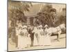 The Wedding of Mr. Edwin Frederick Sage to Clare Weston at St. Stephen's Selly Hill-null-Mounted Photographic Print