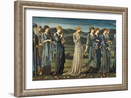 The Wedding of Psyche, 1895-Edward Burne-Jones-Framed Giclee Print