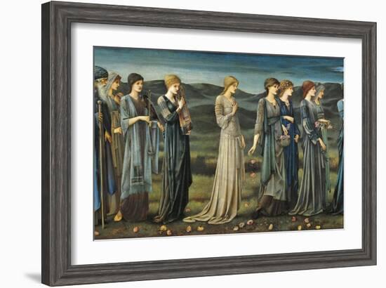 The Wedding of Psyche, 1895-Edward Burne-Jones-Framed Giclee Print