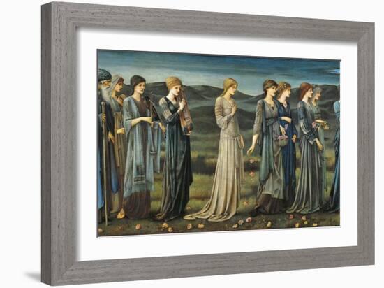 The Wedding of Psyche, 1895-Edward Burne-Jones-Framed Giclee Print