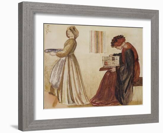 The Wedding of Sir Degrevaunt-Edward Burne-Jones-Framed Giclee Print