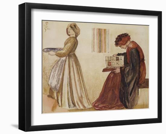 The Wedding of Sir Degrevaunt-Edward Burne-Jones-Framed Giclee Print