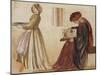 The Wedding of Sir Degrevaunt-Edward Burne-Jones-Mounted Giclee Print