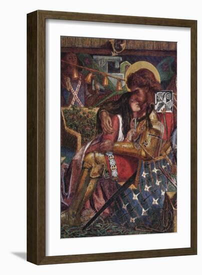 The Wedding of St. George and Princess Sabra-Dante Gabriel Rossetti-Framed Art Print