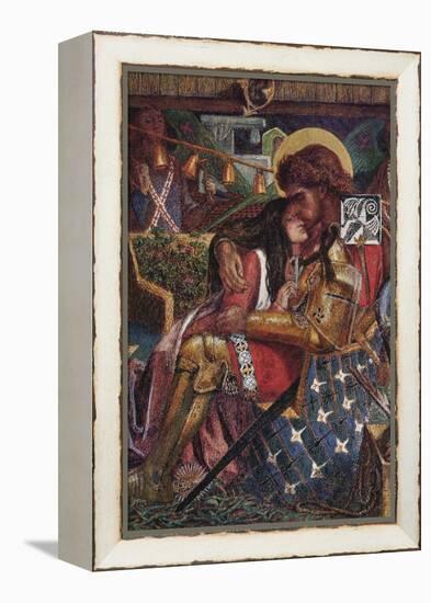 The Wedding of St. George and Princess Sabra-Dante Gabriel Rossetti-Framed Stretched Canvas