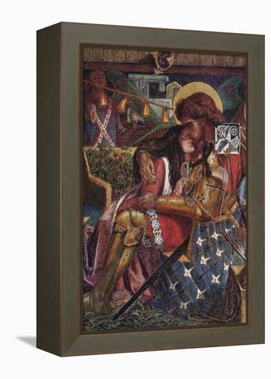 The Wedding of St. George and Princess Sabra-Dante Gabriel Rossetti-Framed Stretched Canvas