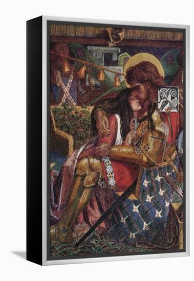 The Wedding of St. George and Princess Sabra-Dante Gabriel Rossetti-Framed Stretched Canvas