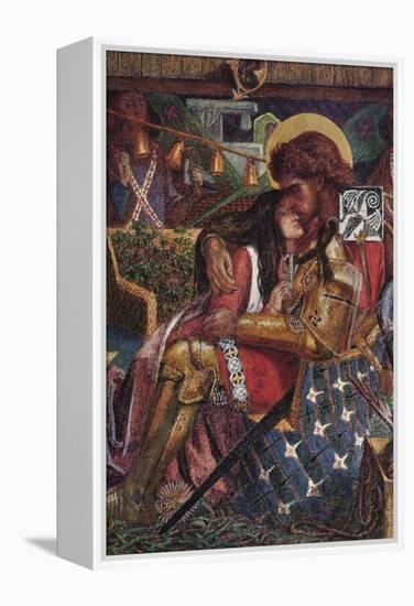 The Wedding of St. George and Princess Sabra-Dante Gabriel Rossetti-Framed Stretched Canvas