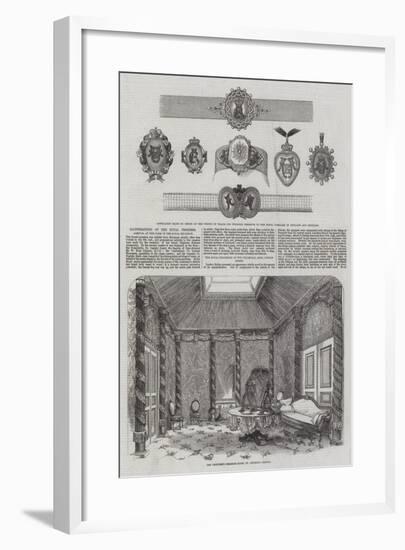 The Wedding of the Prince of Wales and Alexandra of Denmark-null-Framed Giclee Print