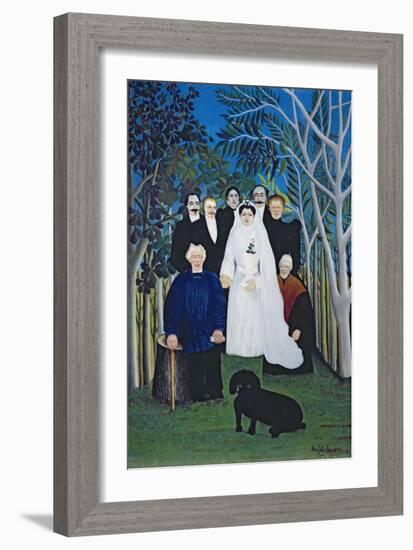 The Wedding Party, c.1905-Henri Rousseau-Framed Giclee Print