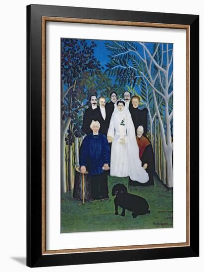 The Wedding Party, c.1905-Henri Rousseau-Framed Giclee Print