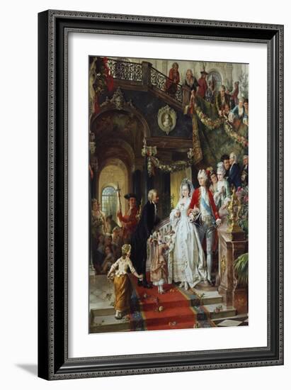 The Wedding Party-Carl Herpfer-Framed Giclee Print