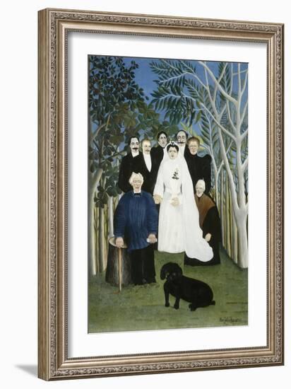 The Wedding Party-Henri Rousseau-Framed Giclee Print