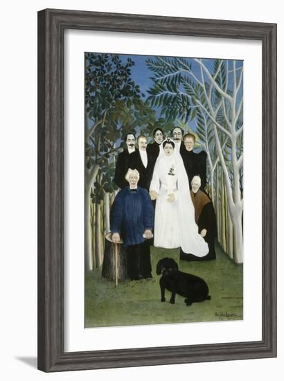 The Wedding Party-Henri Rousseau-Framed Giclee Print