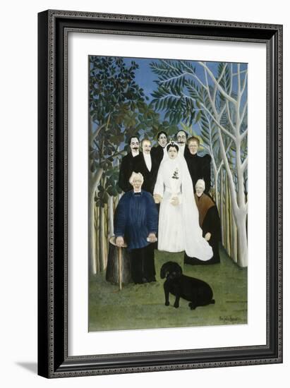 The Wedding Party-Henri Rousseau-Framed Giclee Print