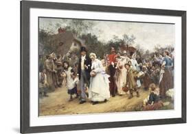 The Wedding-Sir Luke Fildes-Framed Premium Giclee Print