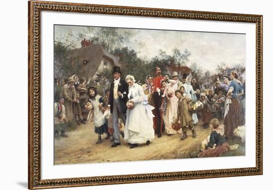 The Wedding-Sir Luke Fildes-Framed Premium Giclee Print