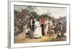 The Wedding-Sir Luke Fildes-Framed Premium Giclee Print