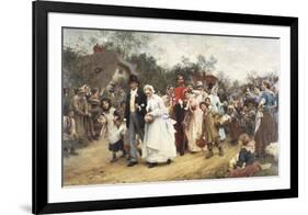 The Wedding-Sir Luke Fildes-Framed Premium Giclee Print
