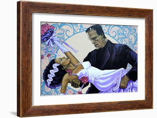 The Wedding-Mike Bell-Framed Art Print