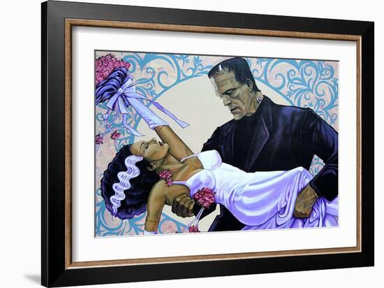 The Wedding-Mike Bell-Framed Art Print
