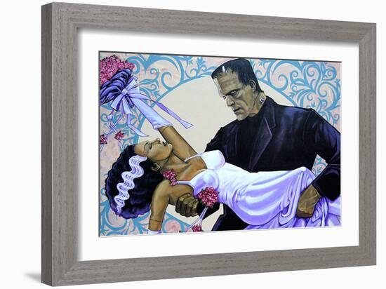 The Wedding-Mike Bell-Framed Art Print