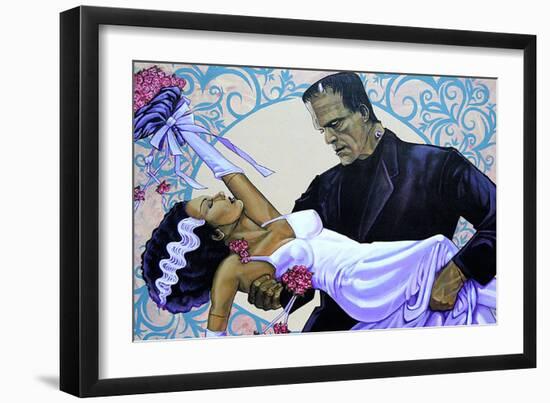 The Wedding-Mike Bell-Framed Art Print