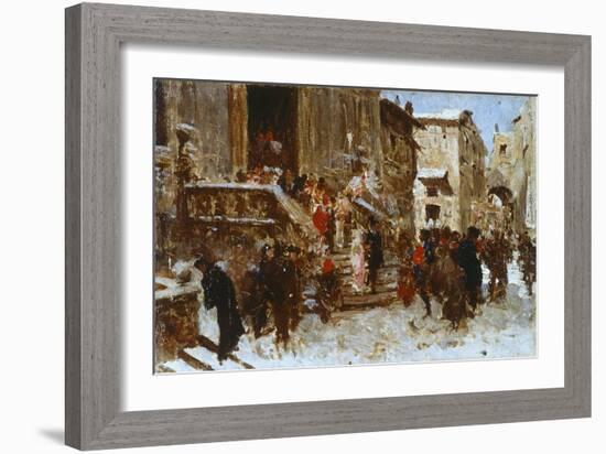 The Wedding-Giacomo Favretto-Framed Giclee Print