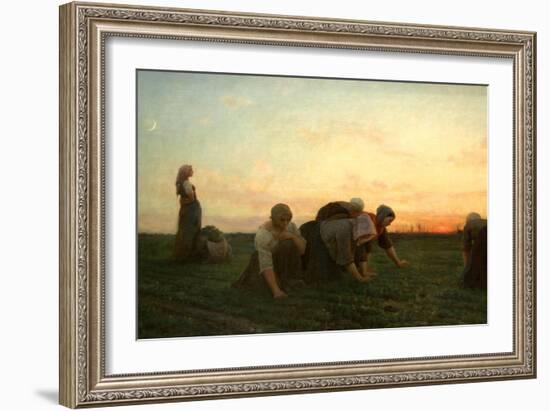 The Weeders-Jules Beton-Framed Art Print