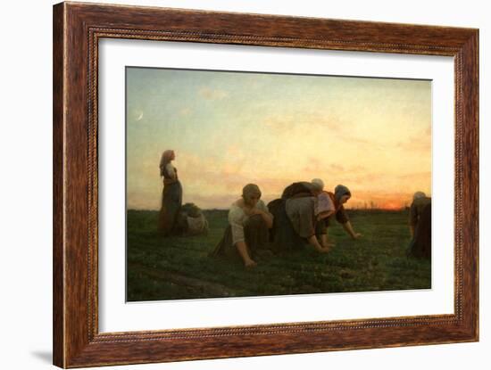 The Weeders-Jules Beton-Framed Art Print