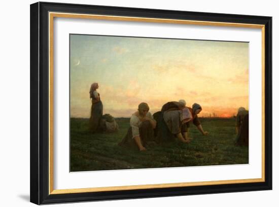 The Weeders-Jules Beton-Framed Art Print