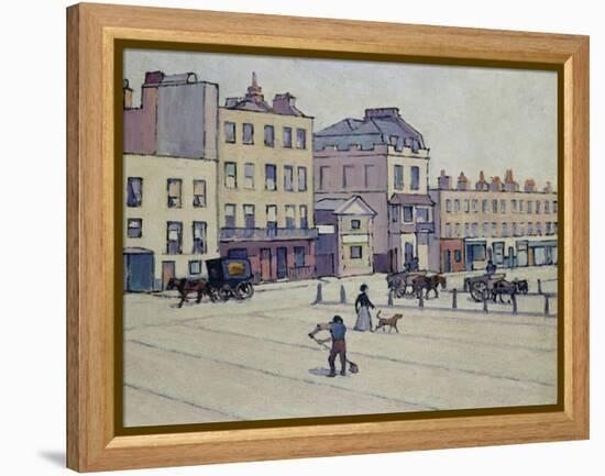 The Weigh House, Cumberland Market, circa 1914-Robert Bevan-Framed Premier Image Canvas