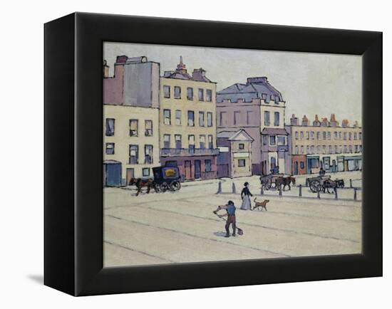 The Weigh House, Cumberland Market, circa 1914-Robert Bevan-Framed Premier Image Canvas