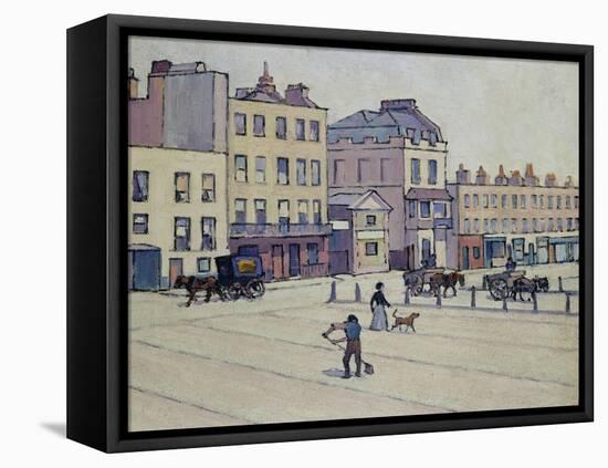 The Weigh House, Cumberland Market, circa 1914-Robert Bevan-Framed Premier Image Canvas