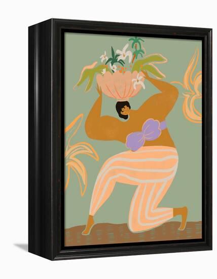 The Weight of the World-Arty Guava-Framed Premier Image Canvas