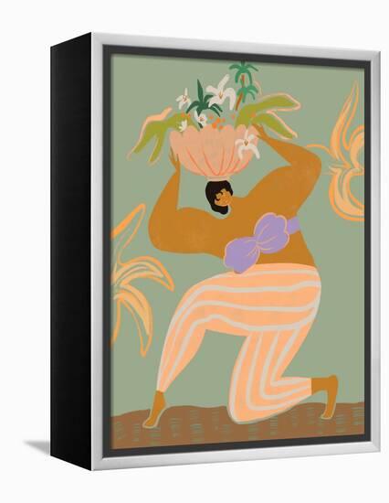 The Weight of the World-Arty Guava-Framed Premier Image Canvas