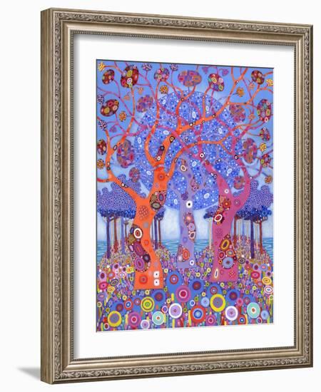 The Welcome Hills, 2013-David Newton-Framed Giclee Print