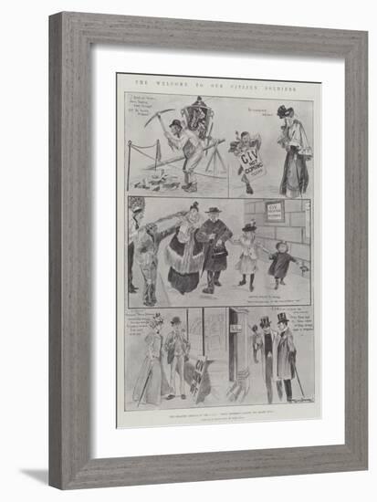 The Welcome to Our Citizen Soldiers-Ralph Cleaver-Framed Giclee Print